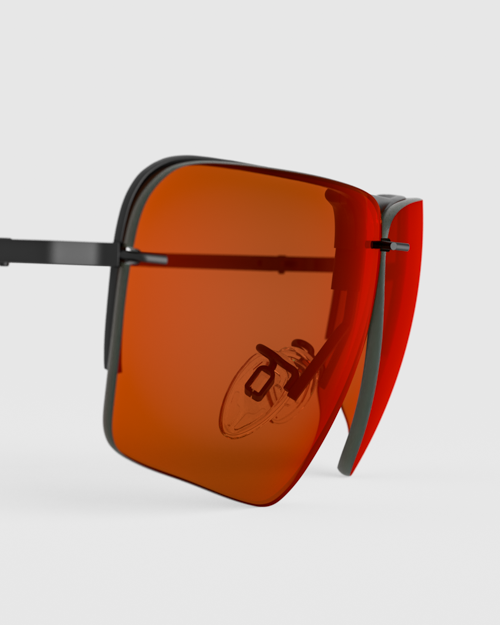 Edge Modified Brown Lenses, Side Angle