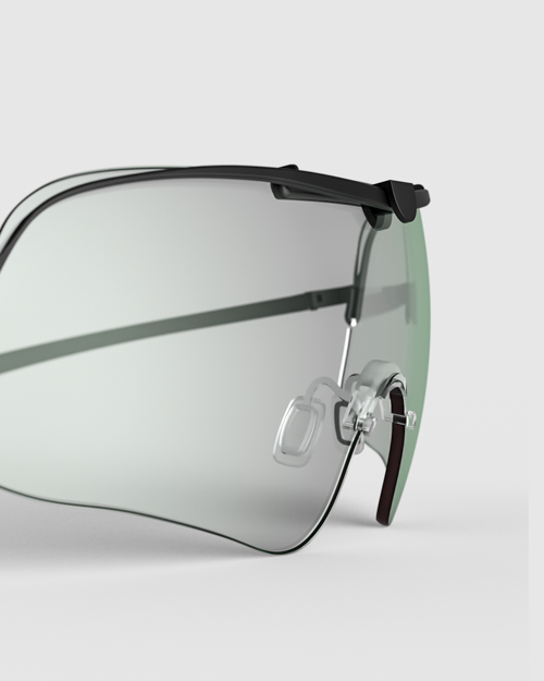 Falcon Pro Clear Lenses, Side Angle