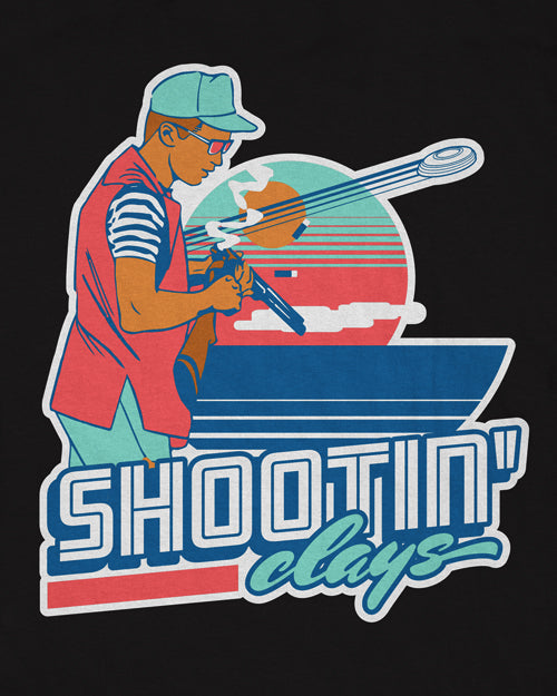 Retro Shootin' Clays T-Shirt