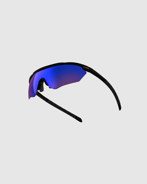 Matte Black with HD Medium, Dark Purple, Blue Ice Lenses