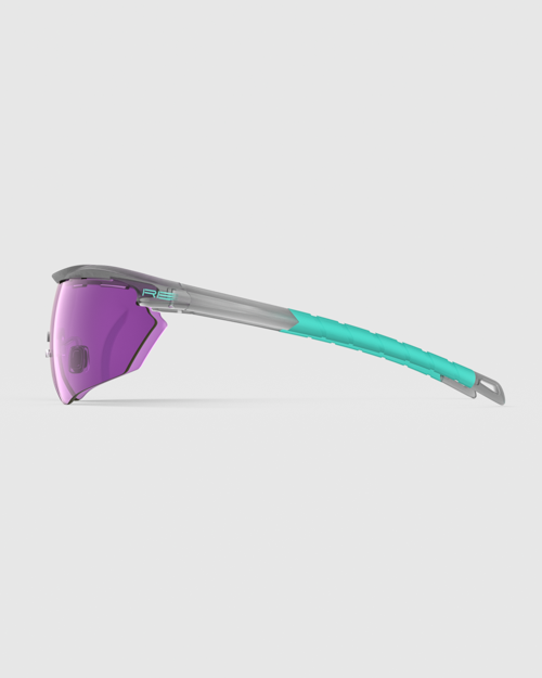 Smoke/Mint with HD Medium, Dark Purple, Medium Yellow Lenses