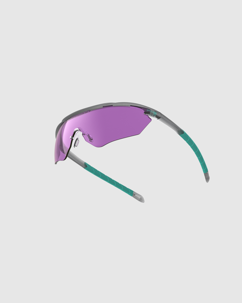 Smoke/Mint with HD Medium, Dark Purple, Medium Yellow Lenses