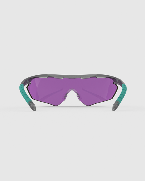 Smoke/Mint with HD Medium, Dark Purple, Medium Yellow Lenses
