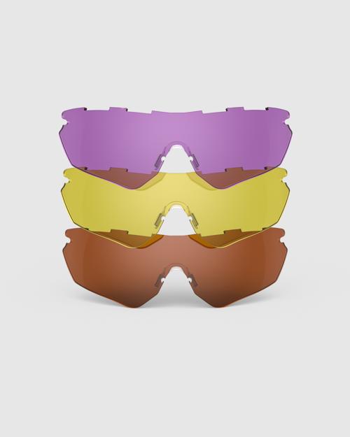 Navy/Gray with Dark Purple, Modified Brown, Medium Yellow Lenses