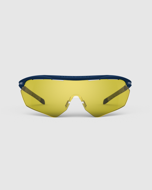 Navy/Gray with HD Medium, Dark Purple, Medium Yellow Lenses