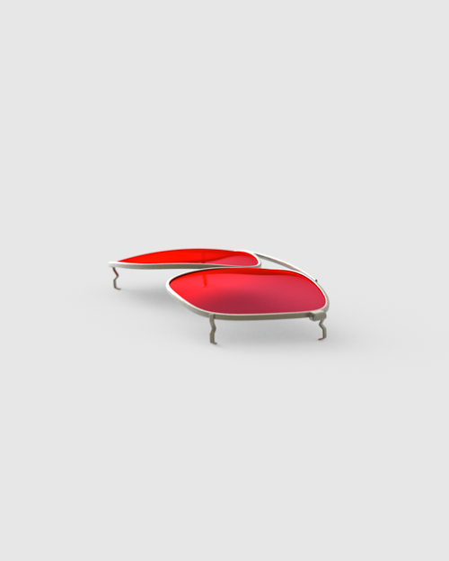 Sporter Clip-On Lens - Vermillion