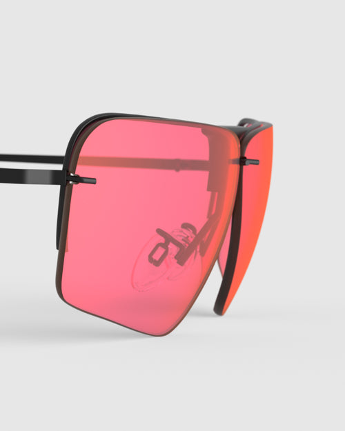 Vermillion Medium Lenses for Edge Shooting Glasses Ranger