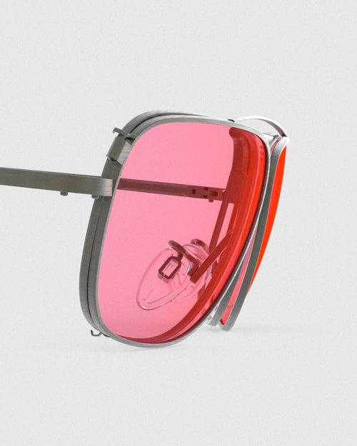 Sporter Clip-On Lens - Vermillion Medium