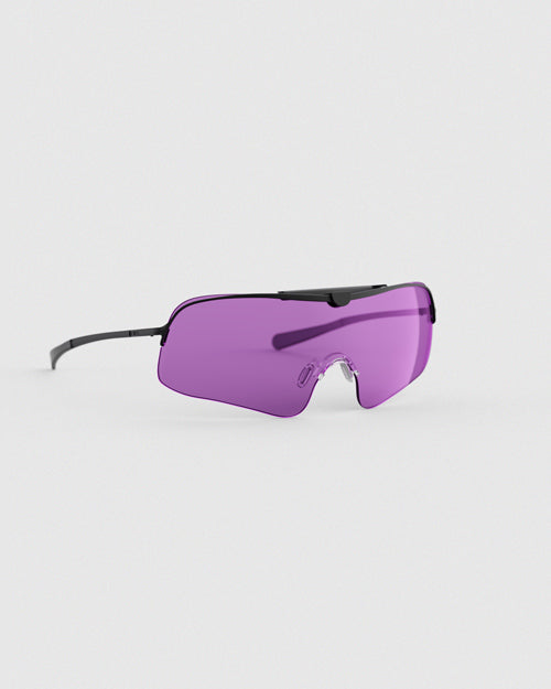 Falcon Frame with Dark Purple Lens