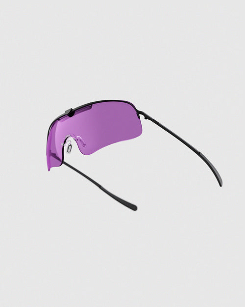 Falcon Frame with Dark Purple Lens