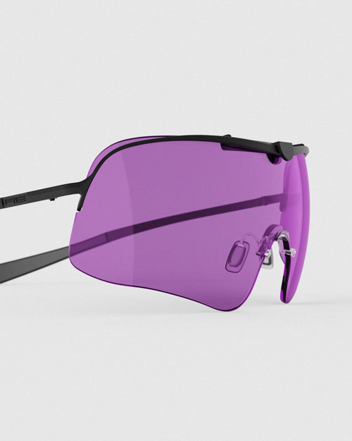 Falcon Frame with Dark Purple Lens