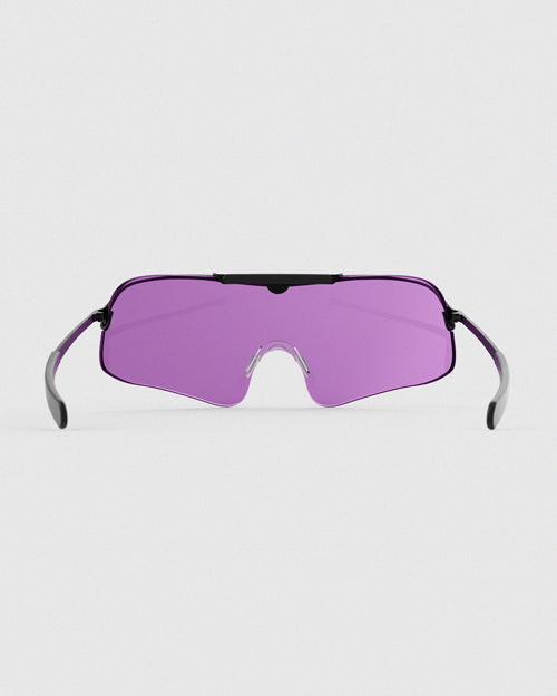 Falcon Frame with Dark Purple Lens