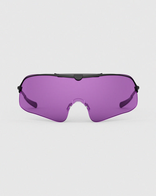 Falcon Frame with Dark Purple Lens