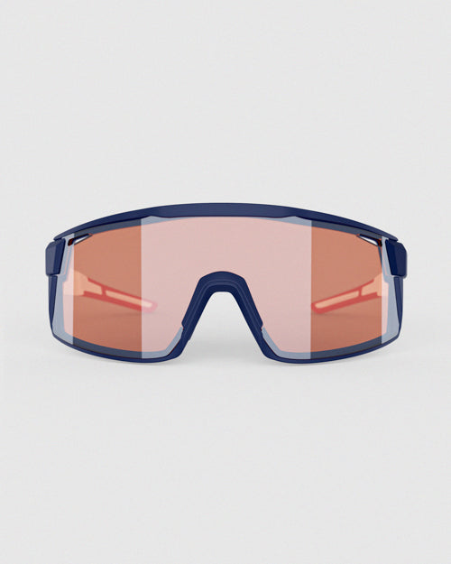 ranger goggles RE Ranger Duster Shooting Sunglasses, Blue-White-Red & Flash Red HD - Bayonet