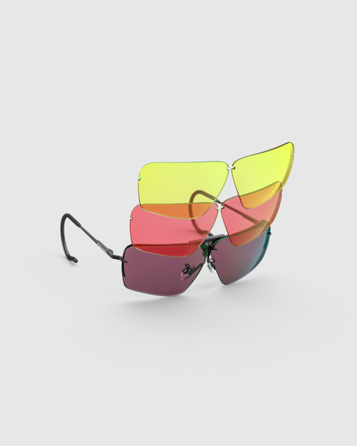 RIACT A.I.™ Edge Frame & 3 Lens Kit - Matte Black
