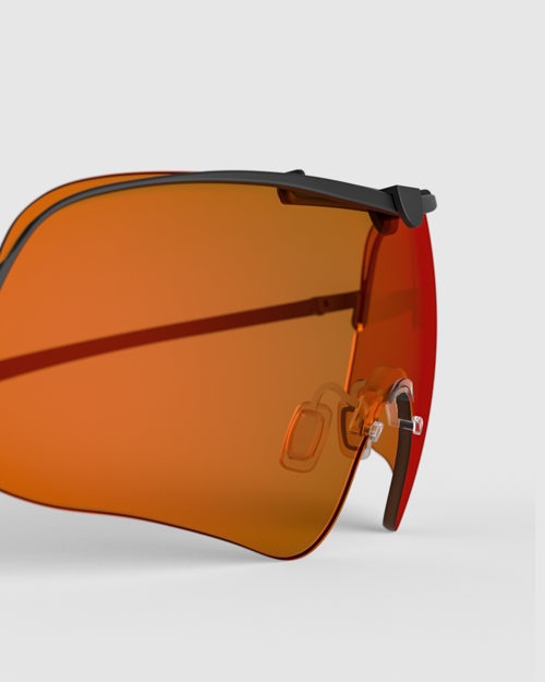 Falcon Pro Orange Lenses, Side Angle