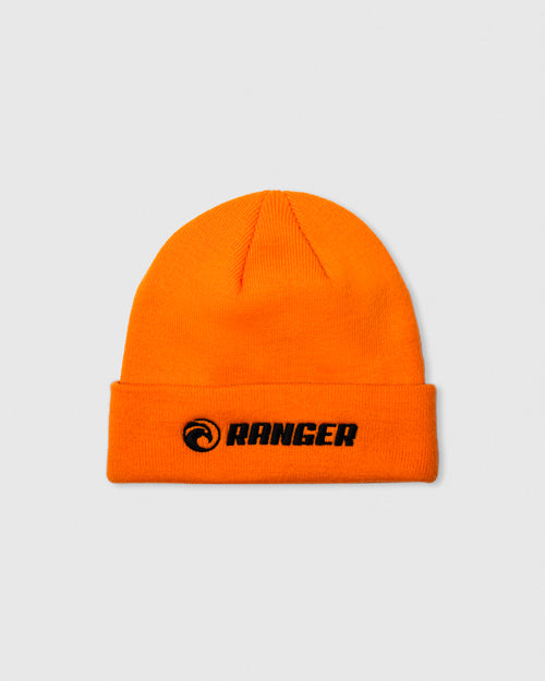 Cuff Knit Hat - Hunter Orange