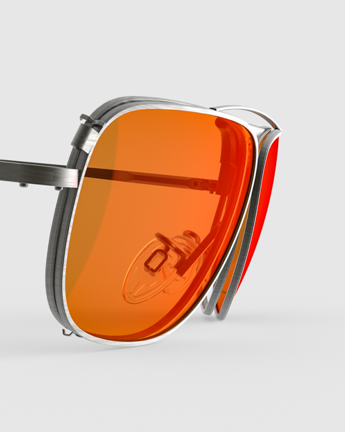 Clip On for Sporter Shooting Glasses | Ranger Orange / Small 57mm