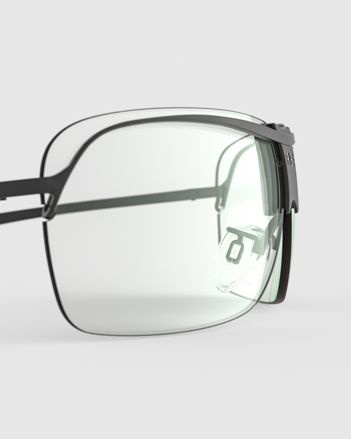 Clear lens shooting glasses sales
