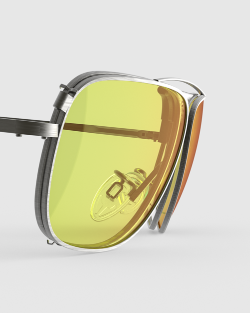 Medium Yellow Clip On Lenses for Sporter Shooting Glasses Ranger