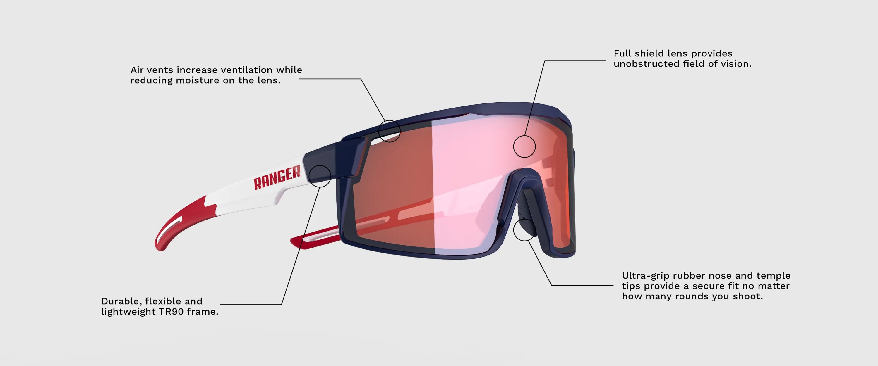 Duster Shooting Glasses