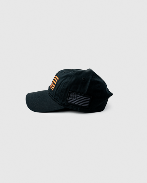 Black/Orange