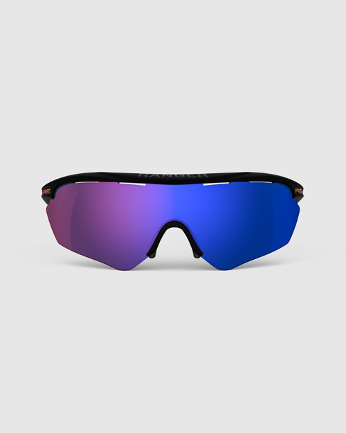 Matte Black Frame with HD Medium, Dark Purple, Blue Ice Lenses