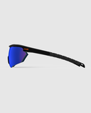 Matte Black Frame with HD Medium, Dark Purple, Blue Ice Lenses