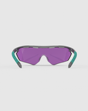 Smoke/Mint Frame with HD Medium, Dark Purple, Medium Yellow Lenses