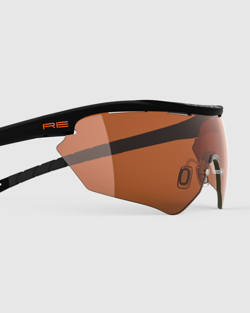 Matte Black Frame with HD Medium, Dark Purple, Modified Brown Lenses