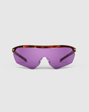 Tortoise Frame with Dark Purple, Modified Brown, Medium Yellow Lenses