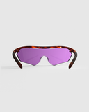 Tortoise Frame with Dark Purple, Modified Brown, Medium Yellow Lenses