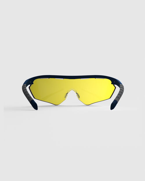 Navy Blue/Grey Frame with HD Medium, Dark Purple, Medium Yellow Lenses