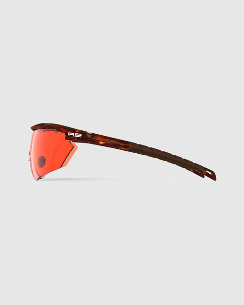 Tortoise Frame with HD Medium, Dark Purple, Medium Yellow Lenses