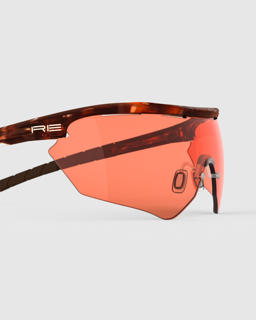Tortoise Frame with HD Medium, Dark Purple, Medium Yellow Lenses