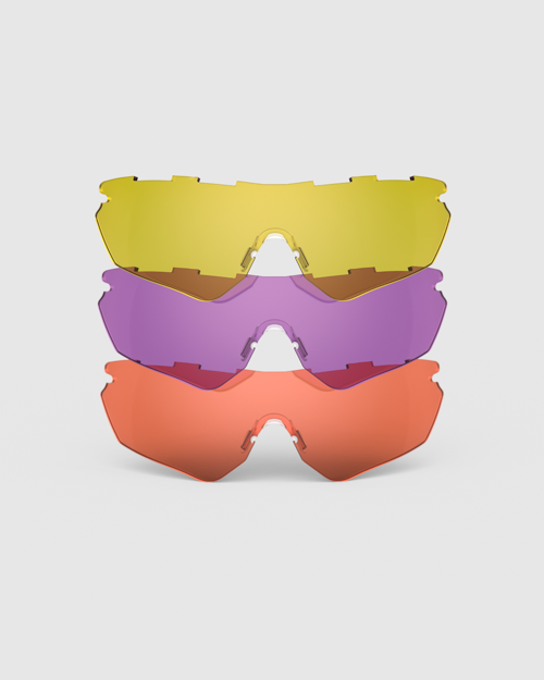Tortoise Frame with HD Medium, Dark Purple, Medium Yellow Lenses