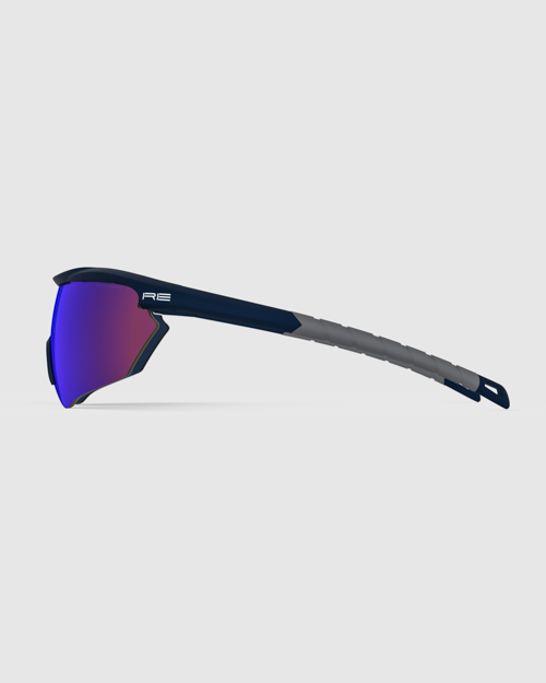 Navy Blue/Grey Frame with Blue Ice Lens