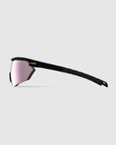 Matte Black Frame with Rose Titanium Lens