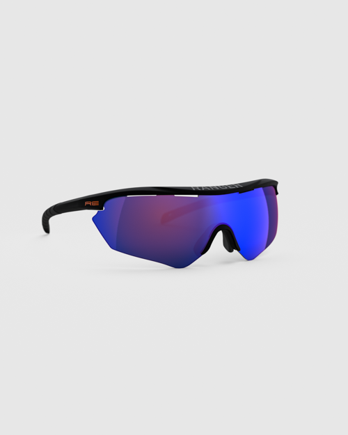 Matte Black Frame with Blue Ice Lens