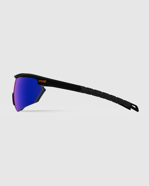 Matte Black Frame with Blue Ice Lens