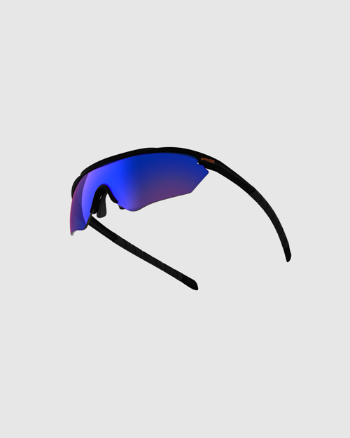 Matte Black Frame with Blue Ice Lens