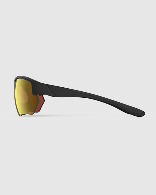 Matte Black Frame - Rose Sands